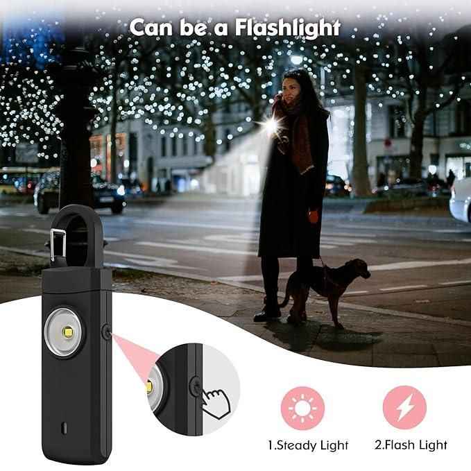 Rechargeable Personal Safety Alarm for Women