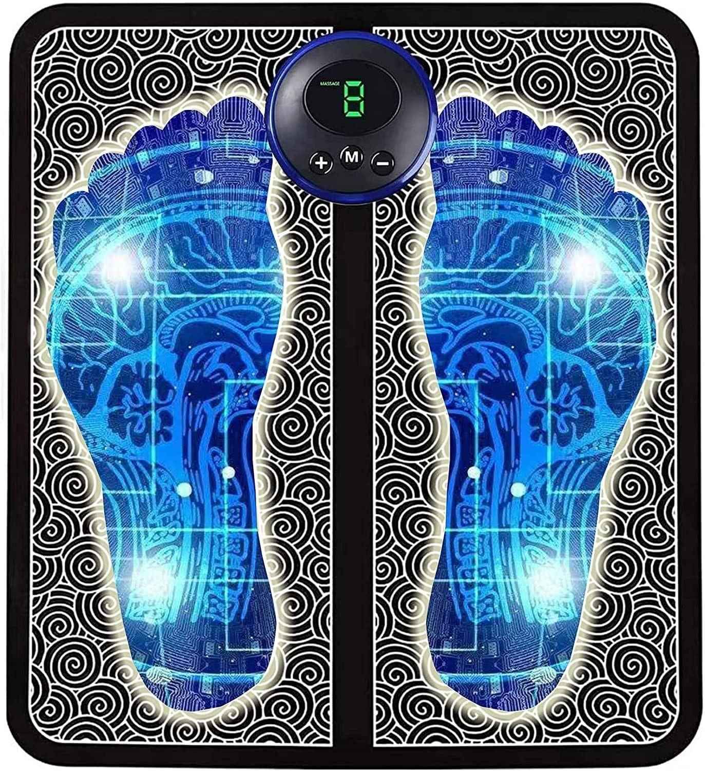 Vibrating Bubble Electric Ems Foot Massager Pad